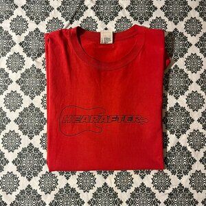 Vintage 90s Hearafter Guitar Brand Music Graphic Casual Minimalistic Tee XL